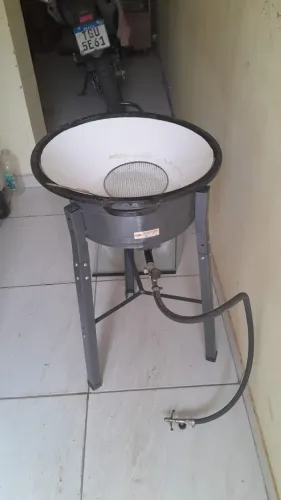 Fritadeira completa com mangueira