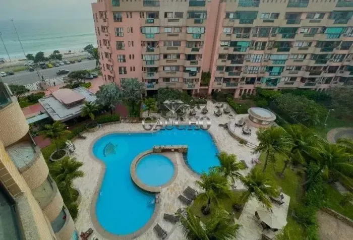Ocean Drive  Barra da Tijuca | Vista Mar | 100m² | 2 Quartos (1 Suíte).