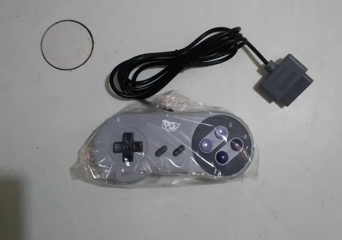 CONTROLE SNES NOVO!!