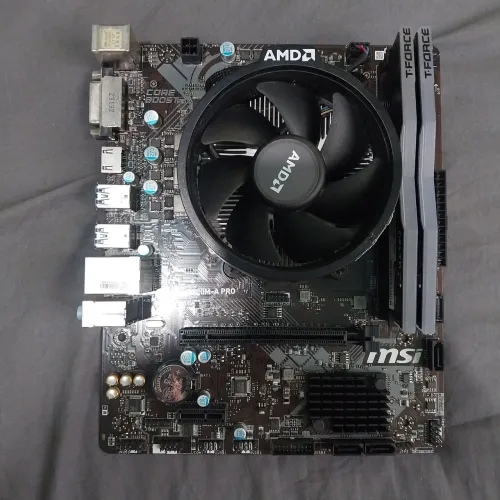 Kit Upgrade ryzen 5 3400g + a320m-a pro +16gb de ram