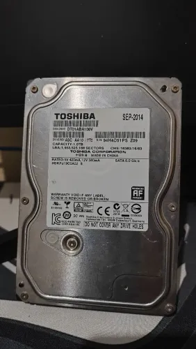 HD Toshiba 1 terabyte 