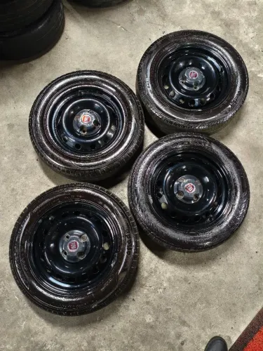 Rodas aro 14 ferro aço Fiat originais 4x98