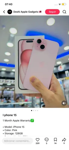iPhones do 11 a 17 Pro Max a venda