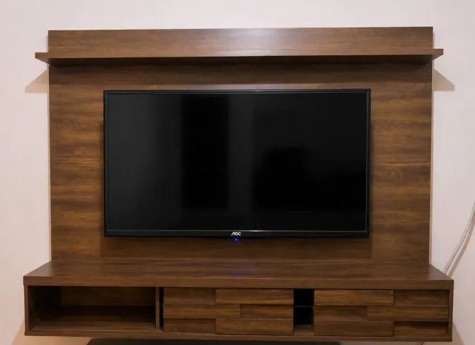 Painel de tv + tv aoc 32