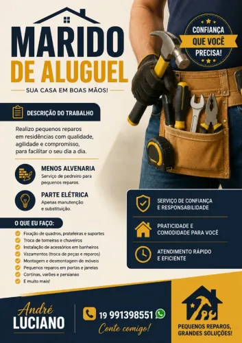 PRESTADOR DE SERVIÇO - MARIDO DE ALUGUEL 