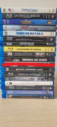 Kit 17 Blu Ray Usados - Estado Excelente Estado