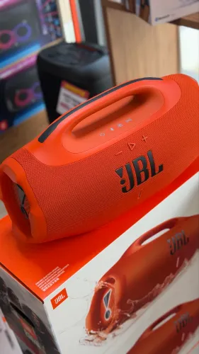 CAIXA DE SOM JBL BOOMBOX 4 LARANJA - GARANTIA 1 ANO