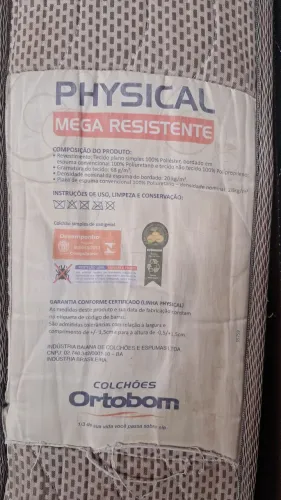 Cama box solteiro, ortobom
