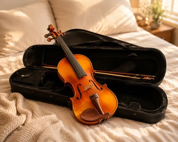 Violino com Estojo e Arco