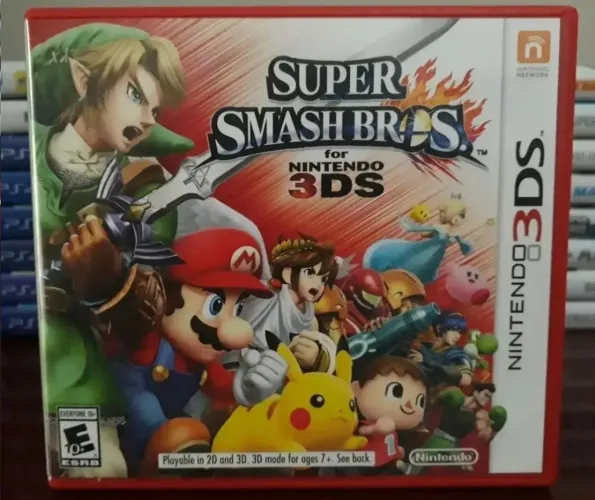 Jogo Super Smash Bros for 3DS (Nintendo 3DS)