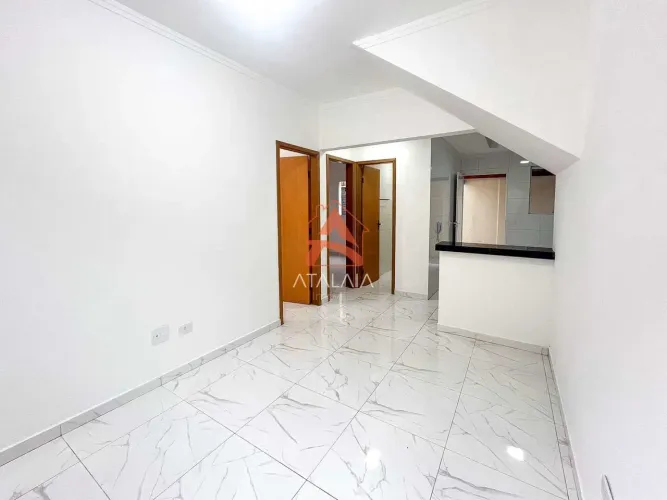 Casa de Condomínio com 2 quartos, Esmeralda, Praia Grande - R$ 240 mil, Cod: 2820