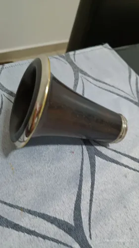 Campana e barrilete para clarinete de madeira