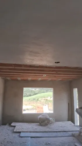 Gesso liso reboco