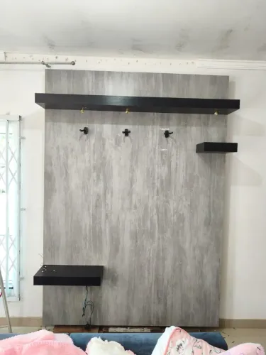 Painel para sala cor cinza medindo 2,55x1,80