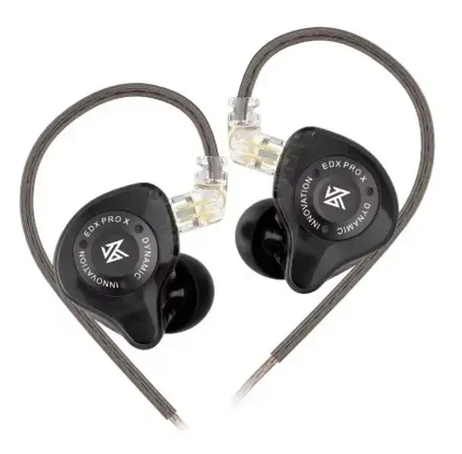 Fone KZ EDX Pro X Profissional Musicos/Gamers Com Mic e Sem Mic. Entrego