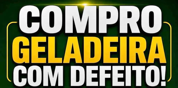 COMPRO E VENDO GELADEIRAS BUSCO NO LOCAL
