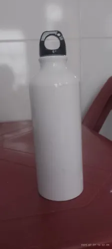 Garrafa Térmica Branca