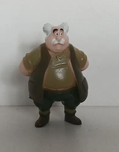 BONECO MINIATURA A BELA E A FERA ORIGINAL DISNEY MAURICE PAI DA BELA