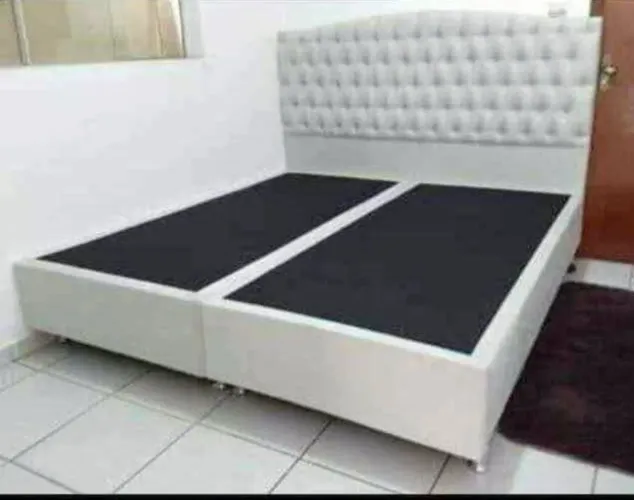 KIT QUEEN CABECEIRA BASE BOX BIPARTIDO FRETE GRÁTIS