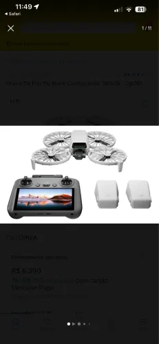 Drone dji FLIP Fly more combo 