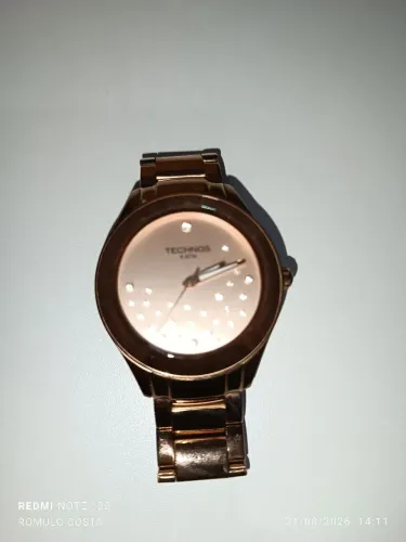 Relógio technos feminino - Crystal Swarovski no mostrador- estado de novo