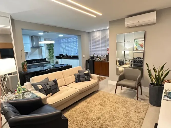 Apartamento  na rua Hilário de Gouveia estilo americano, em andar alto, com apenas 6 unida