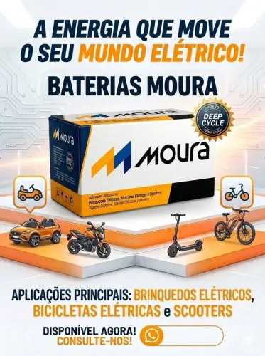 Baterias para carrinho elétrico, bicicleta elétrica, e Scooters.
