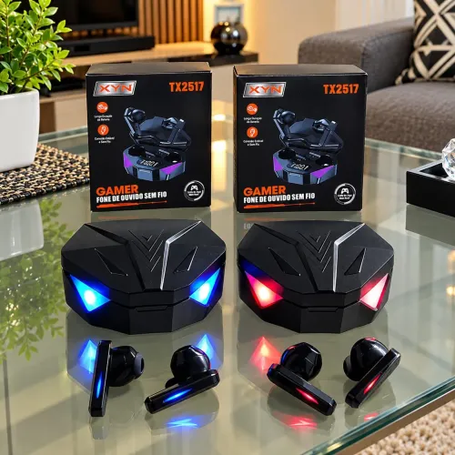 Fone Bluetooth XT15 Gamer Novo Na Caixa