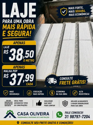 Laje isopor