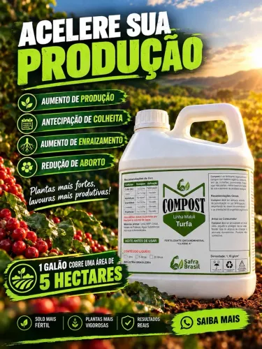 TURFA LÍQUIDA COMPOST