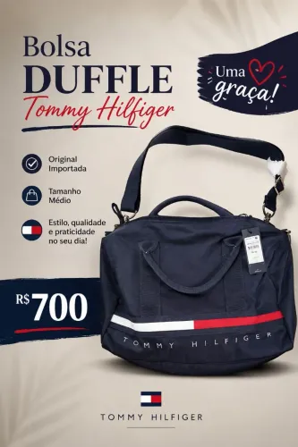 Bolsa dufflle Tommy Hilfiger