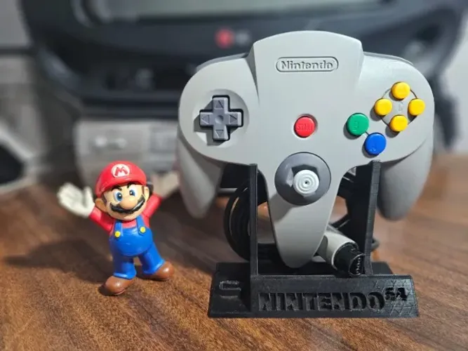 Controle Original do Nintendo 64 - Revisado com kit analógico novo.