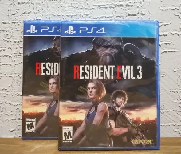 Resident Evil 3 Remake Ps4 Lacrado (Aceitamos seu jogo usado com pagamento)