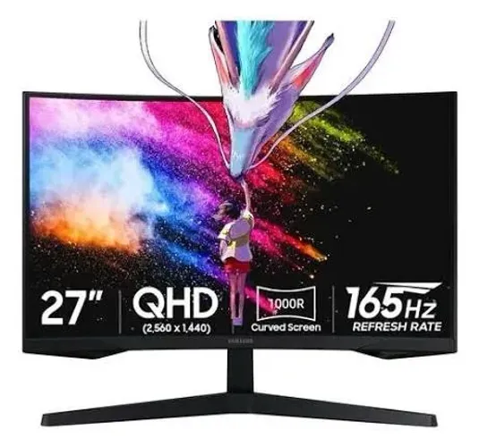 Monitor Gamer + Suporte Articulado Samsung Odyssey G5