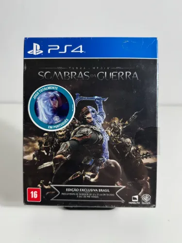 Sombras de Guerra PS4 edição lactado