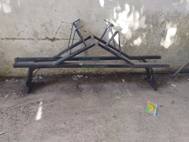 Rack Suporte Porta Escadas Universal em aço carbono