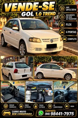 Volkswagen Gol Geração IV City Trend 1.0 8V MI Total Flex Mec. 4P 2013