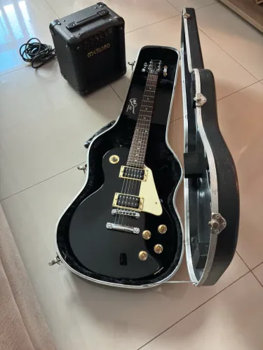 Kit Guitarra Epiphone Les Paul Special II + Hard Case KGB + Amplificador Meteoro GS10