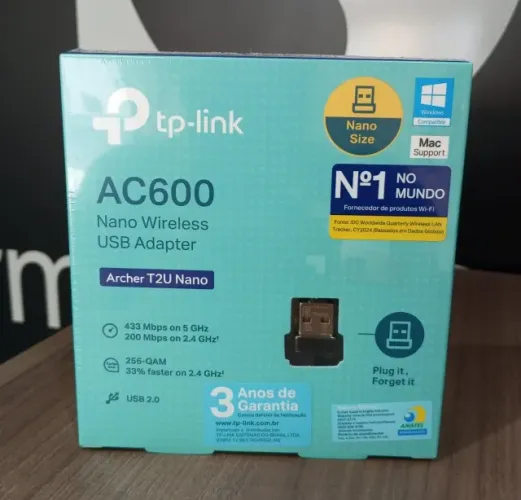 Adaptador USB Wifi AC600 Dual Band Tp-link