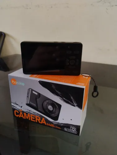 Câmera Digital Basike BA-CAM292 Preta - 64MP Ultra HD 4K