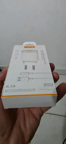 Carregador 30W turbo. Novo