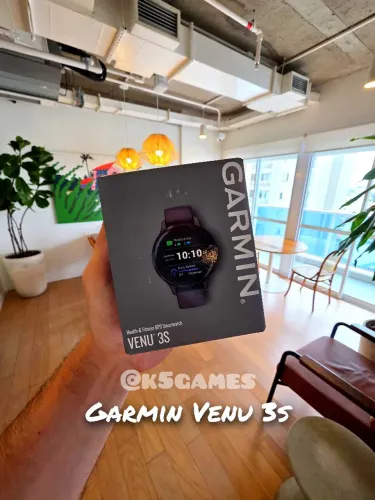 Garmin Venu 3s Preto - Lacrado - SEJA RÁPIDO ABC SP