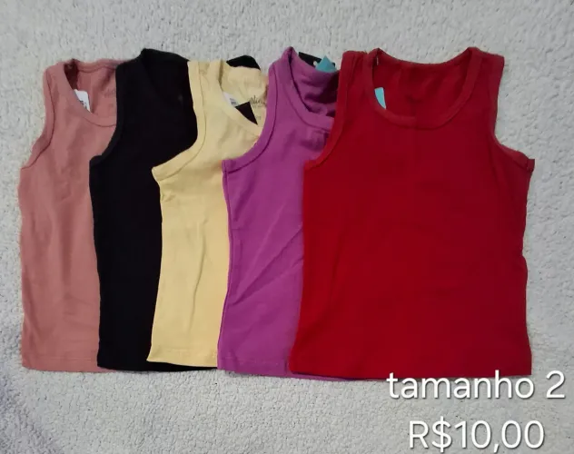 Roupa infantil menina tamanho 2, fechei minha loja