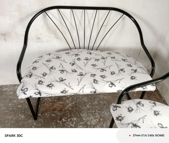 Sofá pequeno de um e dois lugares 