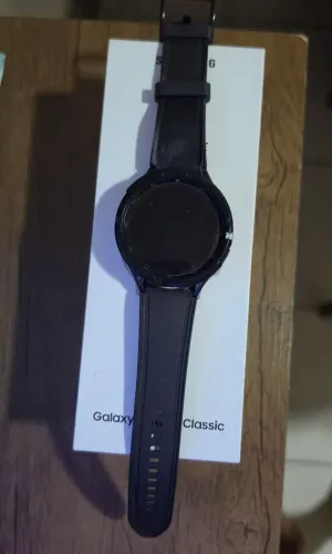 Samsung Galaxy Watch 6 Classic 47mm LTE (Preto) - Excelente Estado