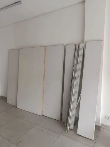5 placas de divisórias de parede EM BOAS CONDIÇÕES 