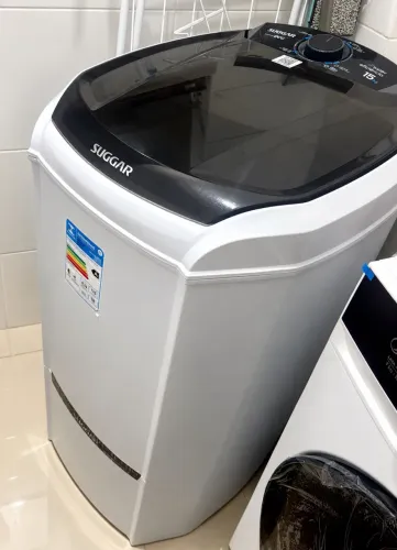 Tanquinho Suggar 15 kg Eco LE1521BR Branco, 110V