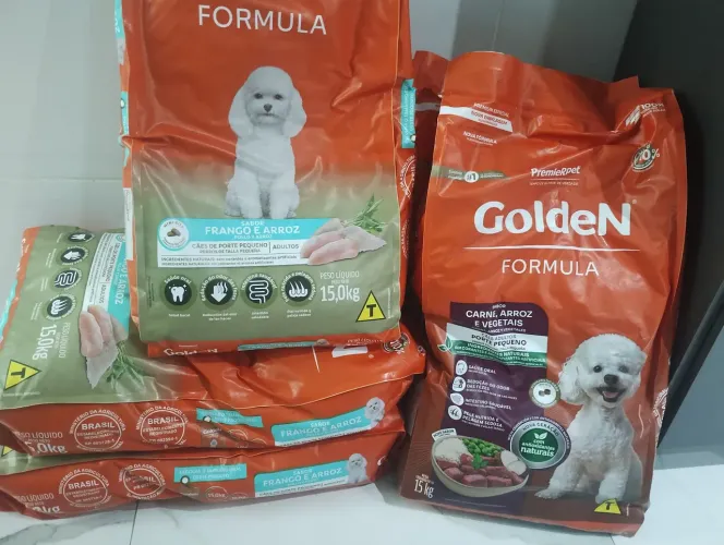 Ração Golden porte pequeno 15kg
