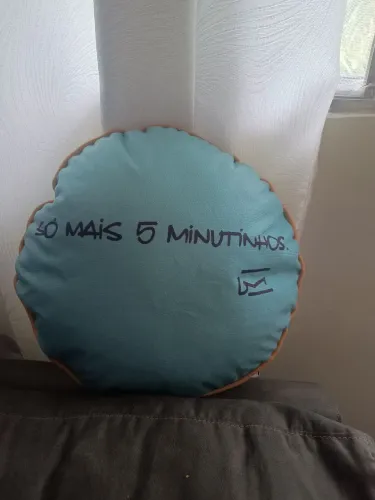 Almofada Azul - Minutinhos Royal da Westwing 38 x 38 cm