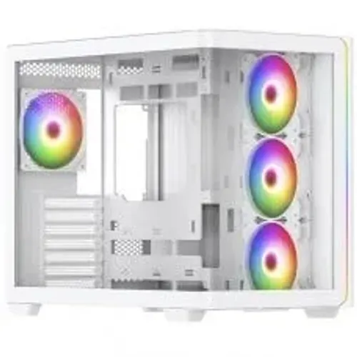 Gabinete Gamer SuperFrame Power Cube Cristal